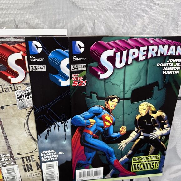 Superman New 24-25 27-30 32-43 48 lot (2012, DC Comics) - Picture 6 of 7